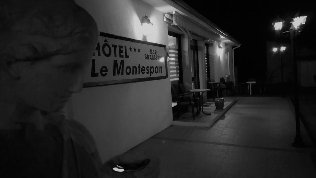 Hotel Montespan Lussac-les-Châteaux Eksteriør bilde